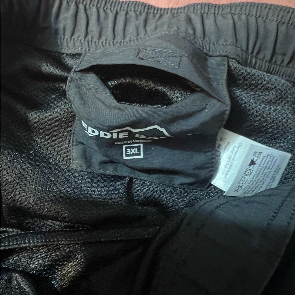 Eddie Bauer Black Mesh-Lined 3XL  bathing suit
